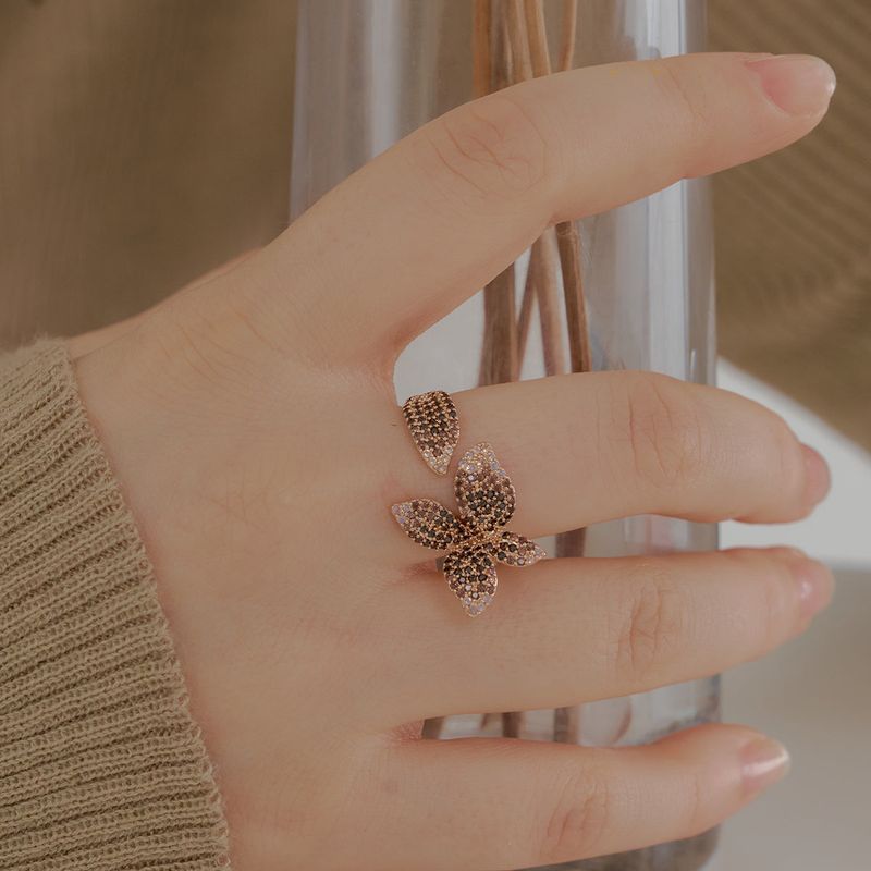 Rose Blossom Open Ring