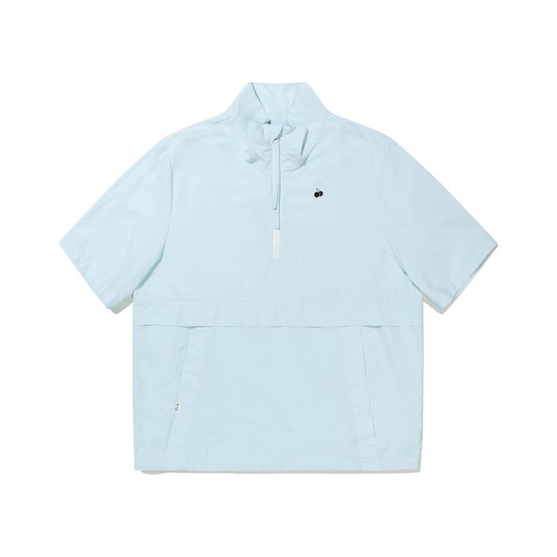 KIRSH（キルシー）の「UNI MONO CHERRY HALF ZIP UP ANORAK - ICE（Tops）」
