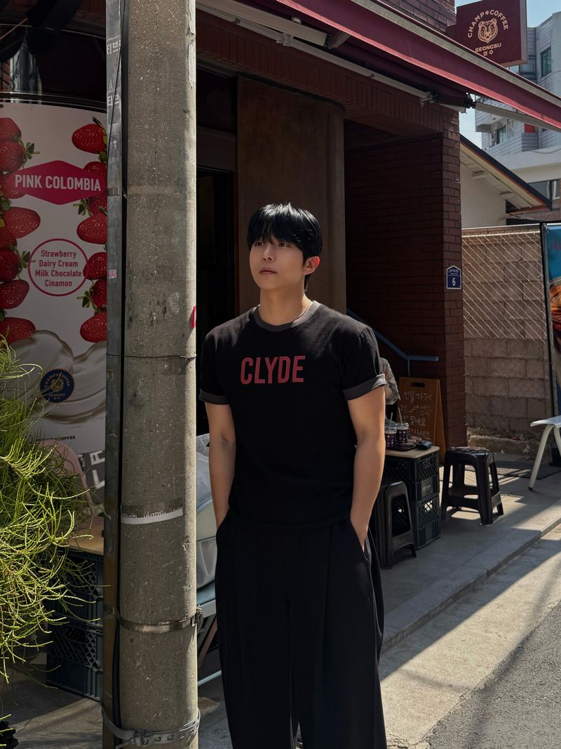 CLYDE muscle ringer short sleeve