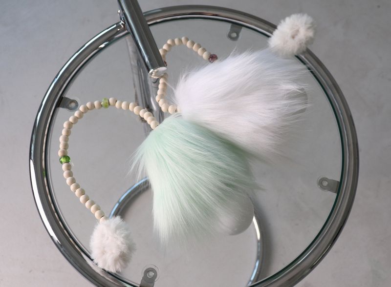 white hairy light