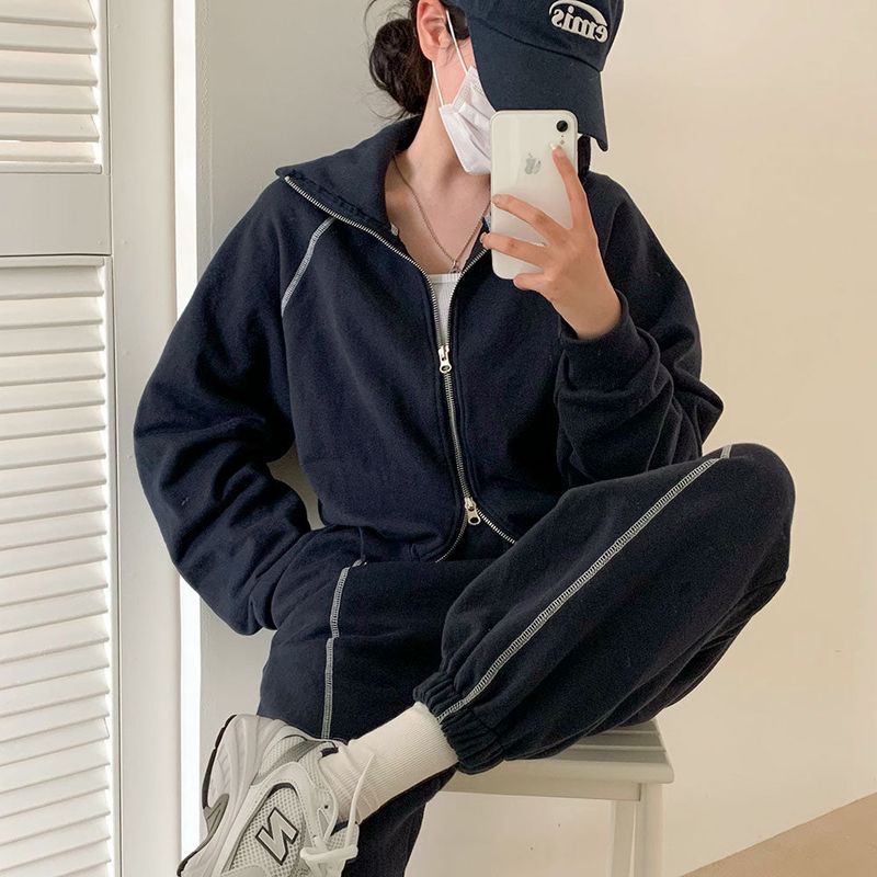 [Bellide made] Road Stitch Jogger Training Set