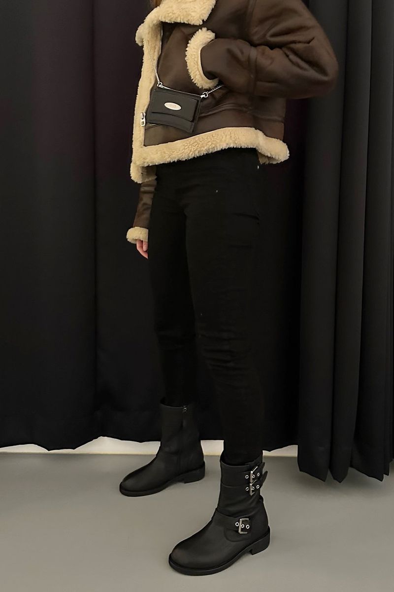 BAY BIKER BOOTS_2COLORS