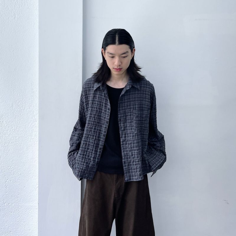 Muted Plaid Shirt