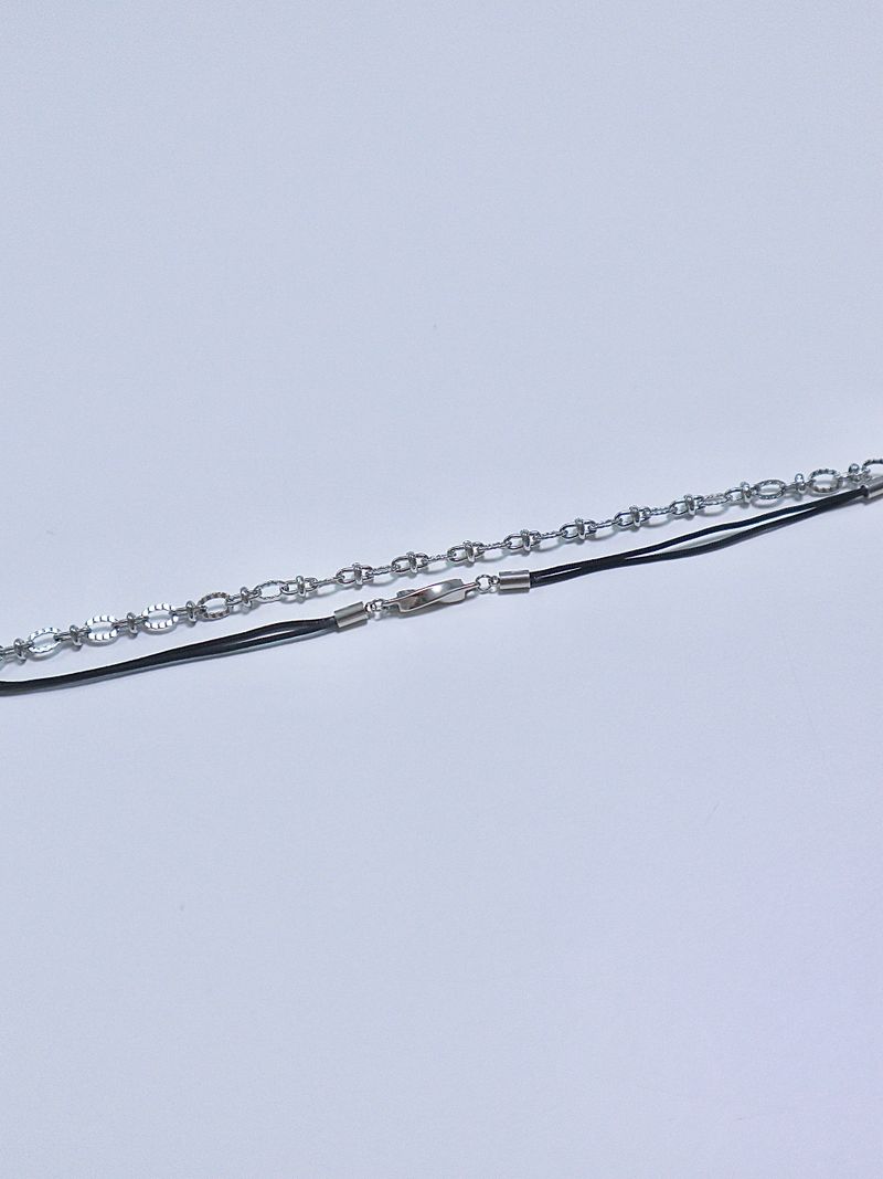 All surgical seel new wave layered string bracele