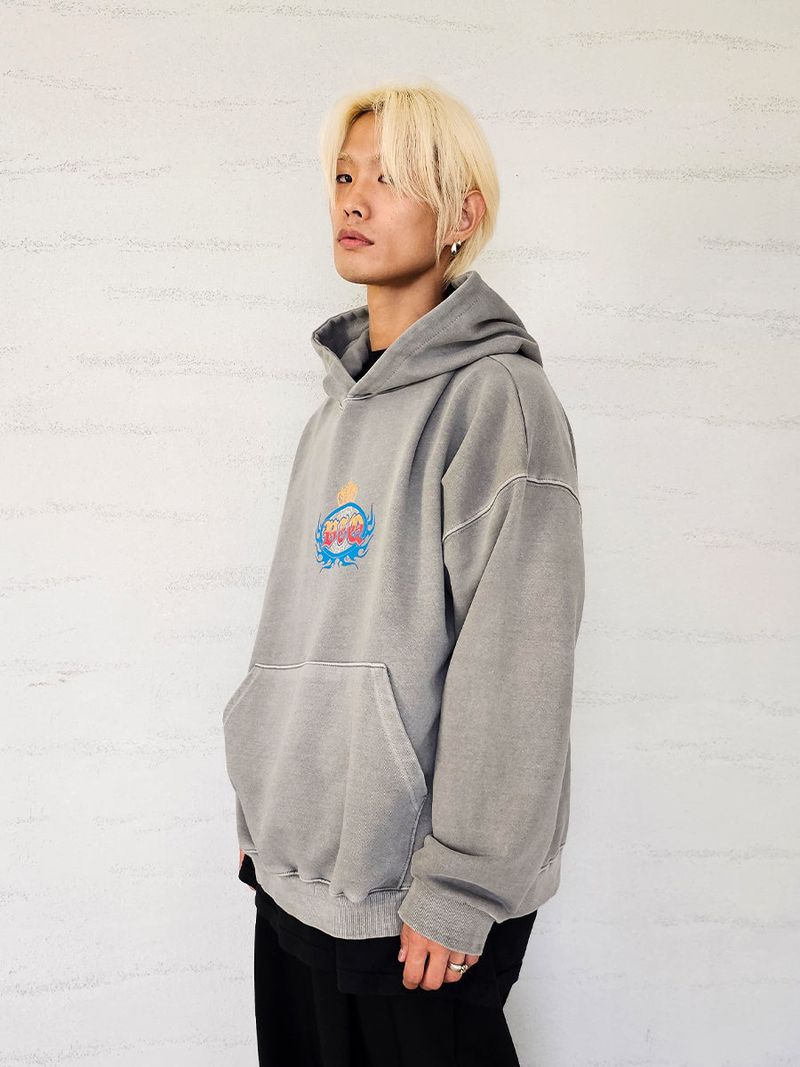 VENTIQUE Pigment Sword King hoodie 2colors