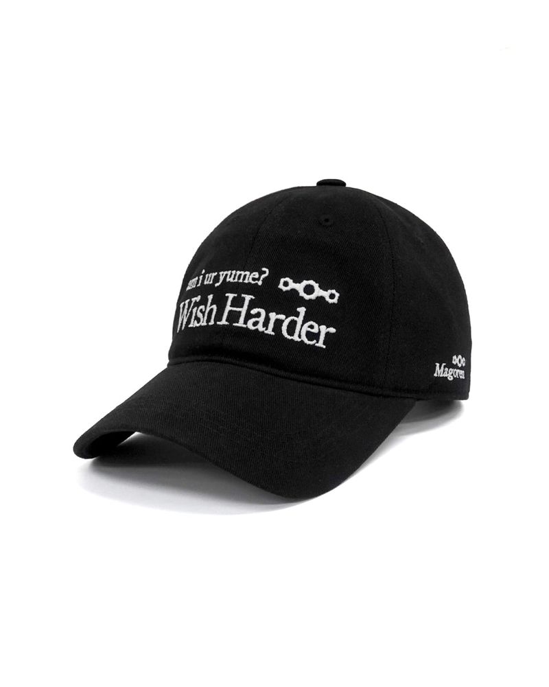 Yume Cap Vintage Black