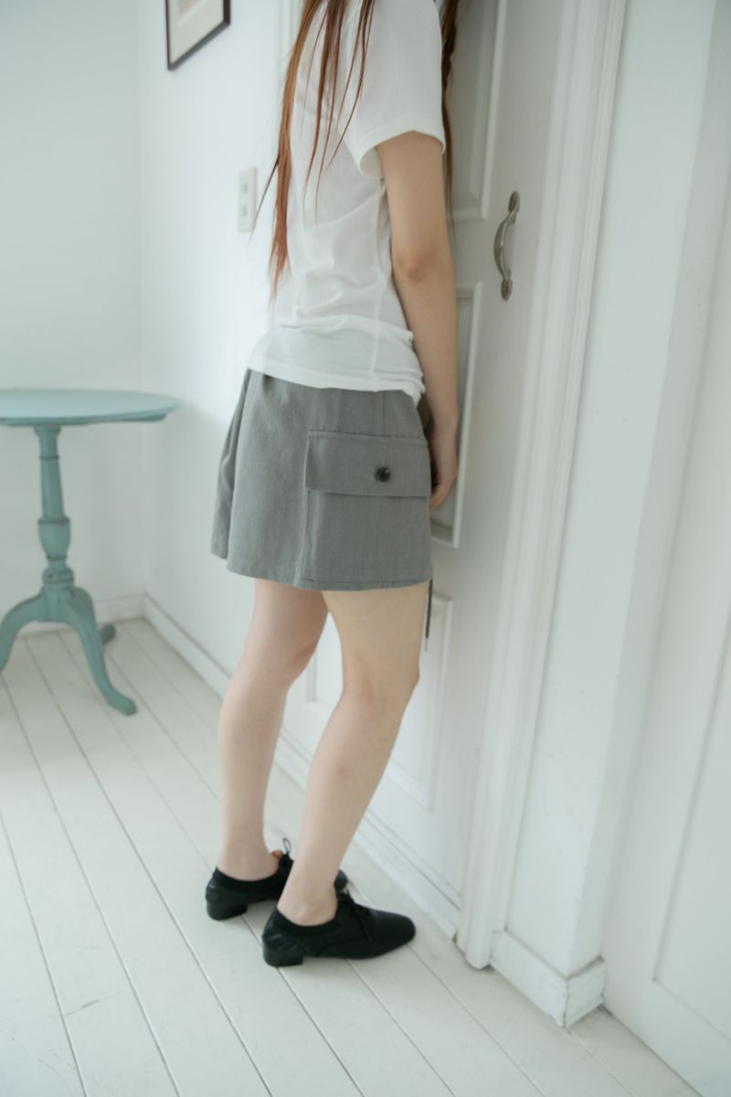 cation cargo short pants(2colors)