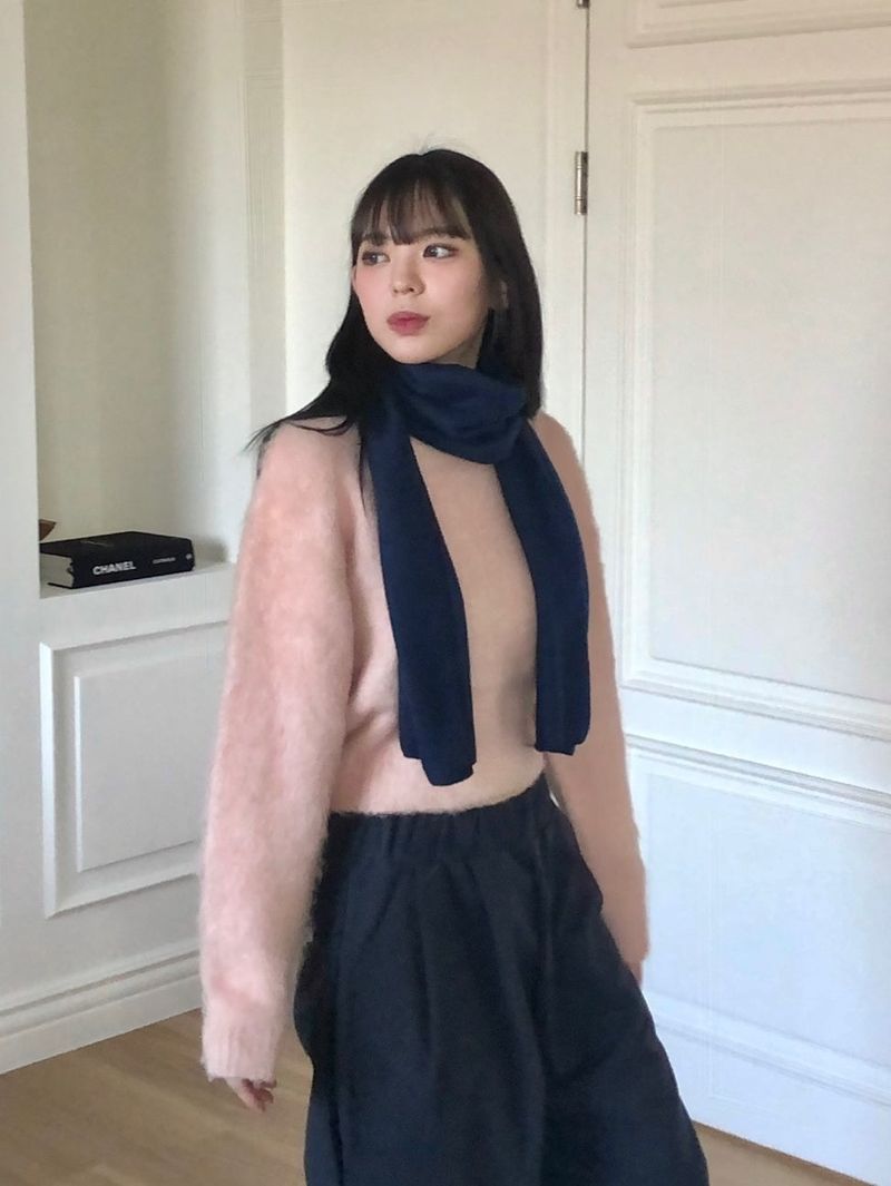 Davie alpaca knit