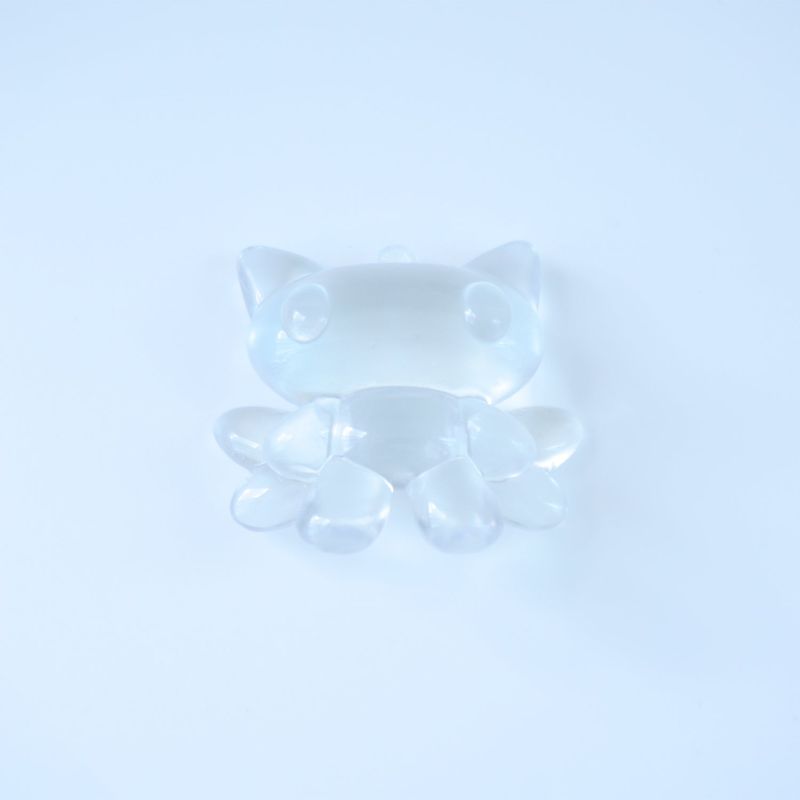 [MADE] Ice Cat Keyring