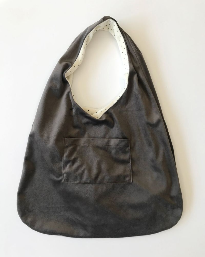 Puff reversible dot bag (2color)