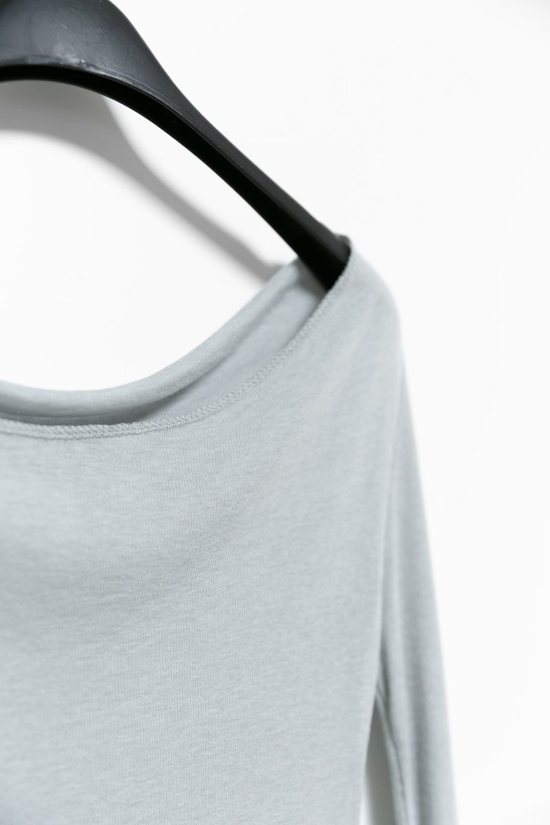 drape boat neck top(3colors)
