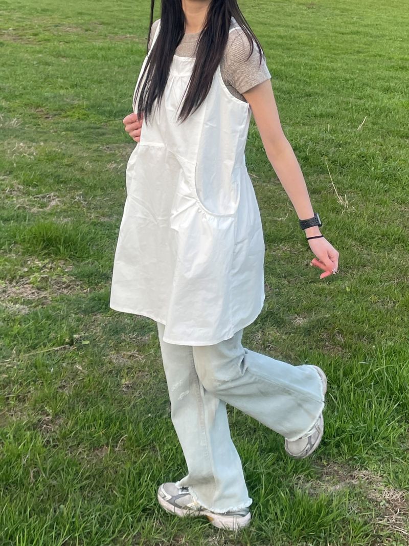 Layered sleeveless ops