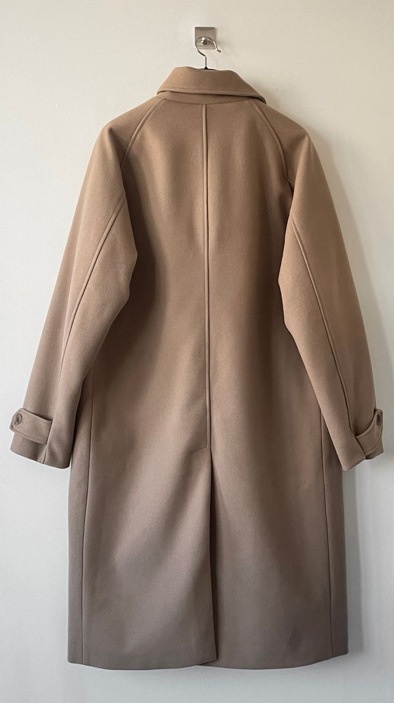 Constant high neck long coat