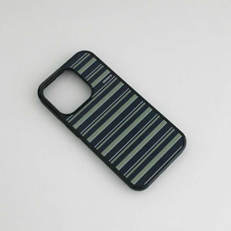 cool stripe case (olive)