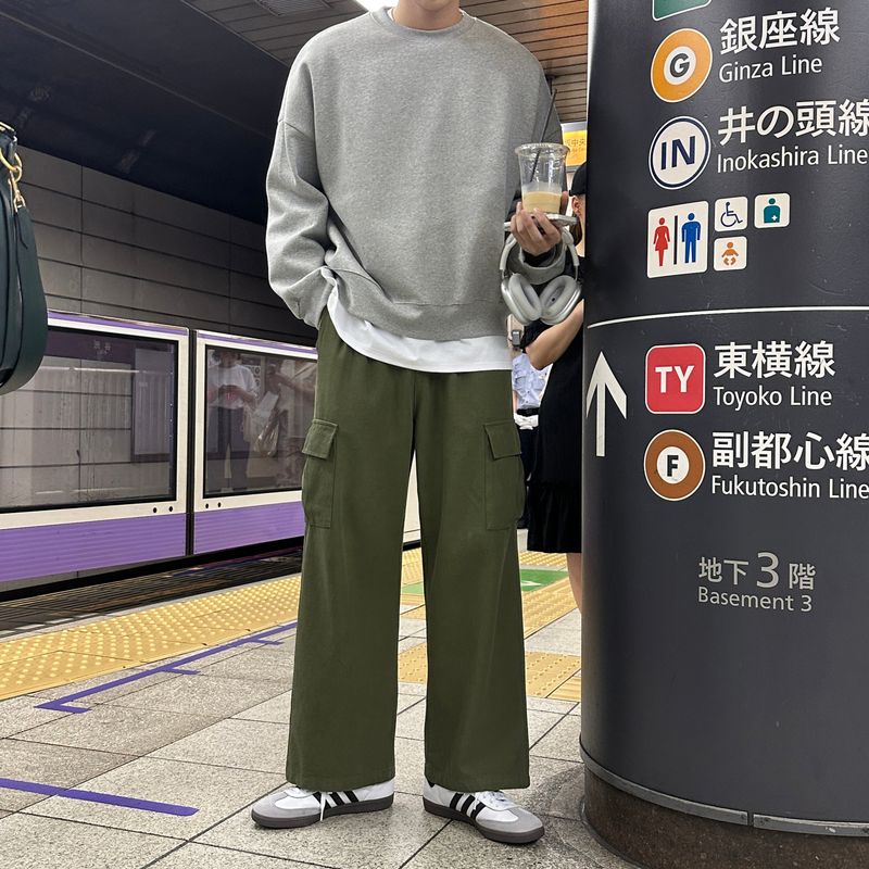 LMN Mono Cotton Cargo Pants (3 colors)