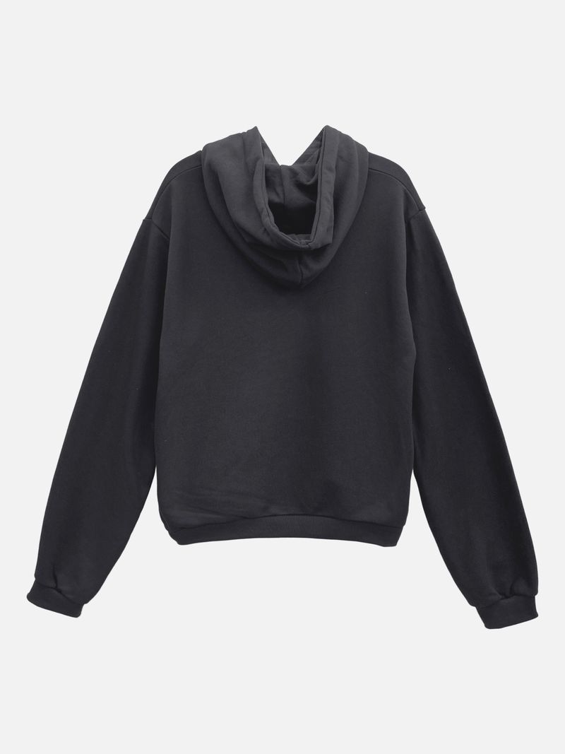 Starry Night Patch Crop Hoodie (3c)