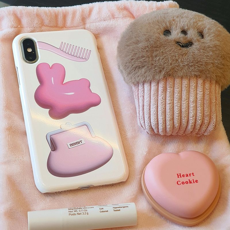 flying bunny hard phone case(glossy)