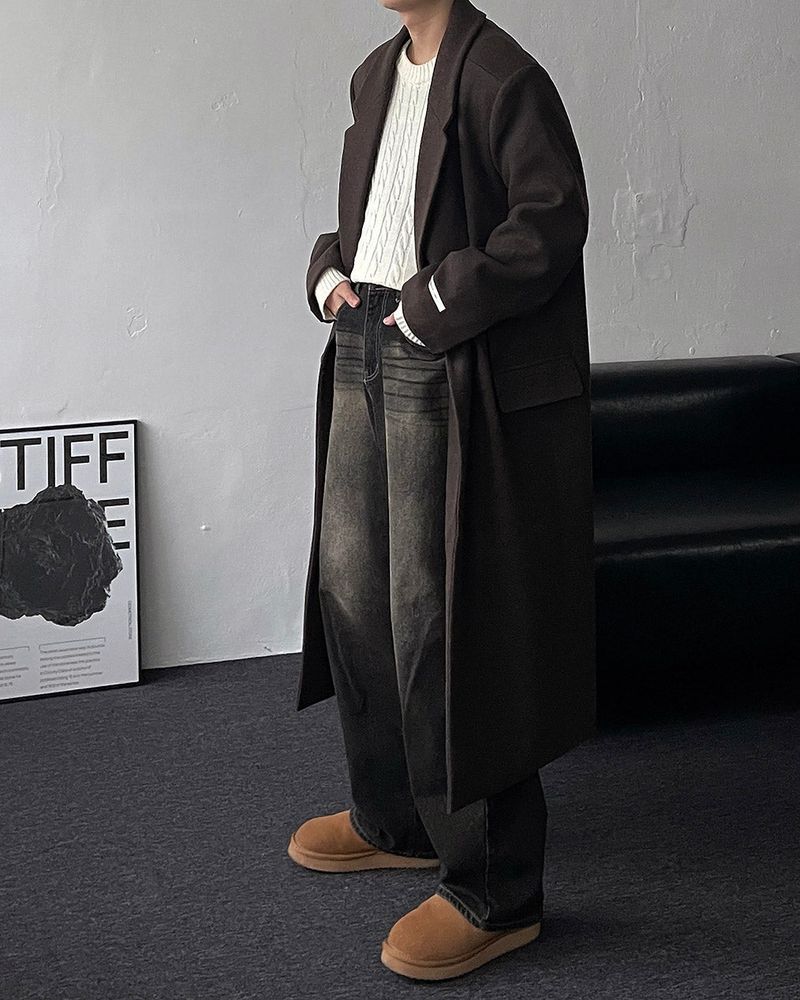 YM Lauren Wool Dart Coat (4 colors)