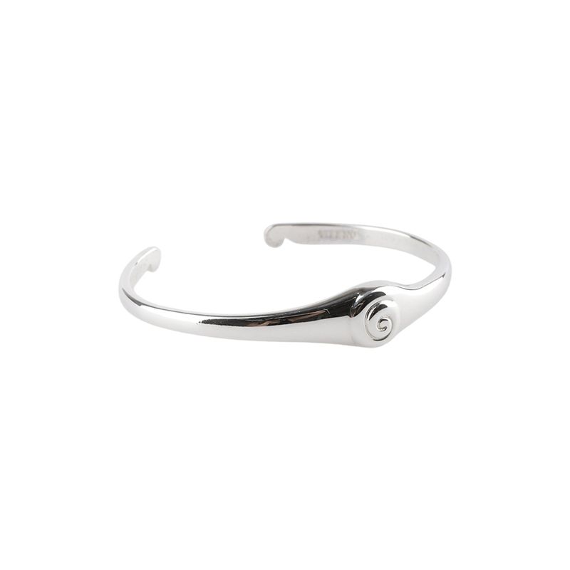 B.006/SHELL BANGLE BRACELET