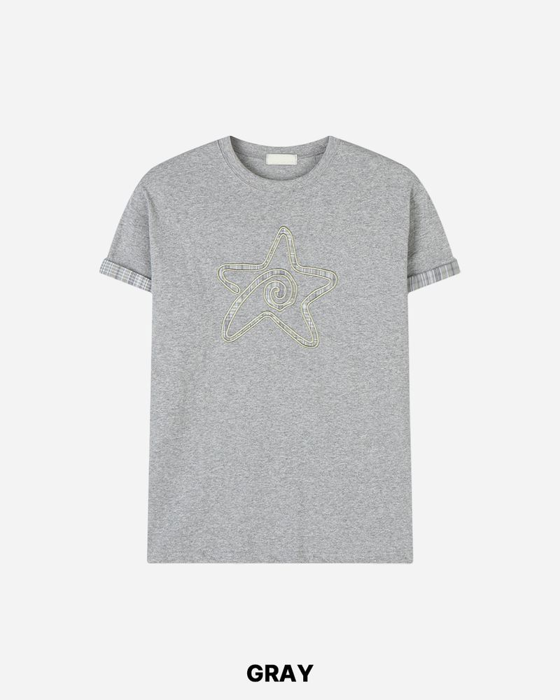 Mard Patch Rol-up Short Sleeve T