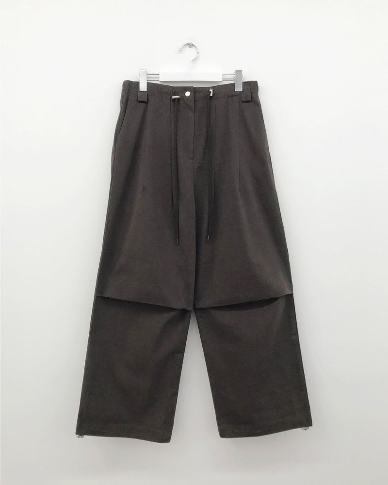 Peach Back Pocket String Pants (3 Colors)