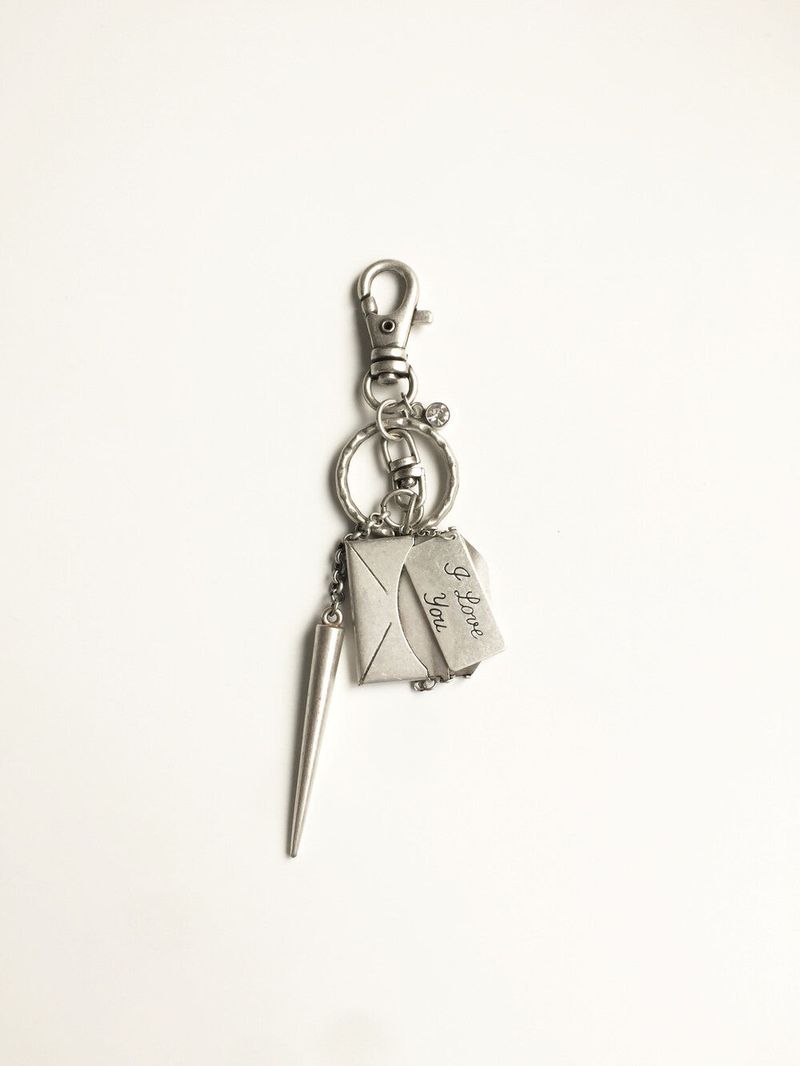 letter keyring