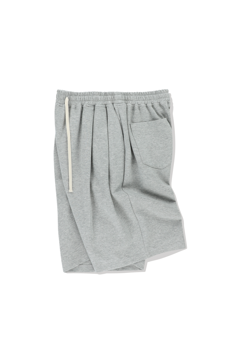 COTTON PINTUCK SHORTS