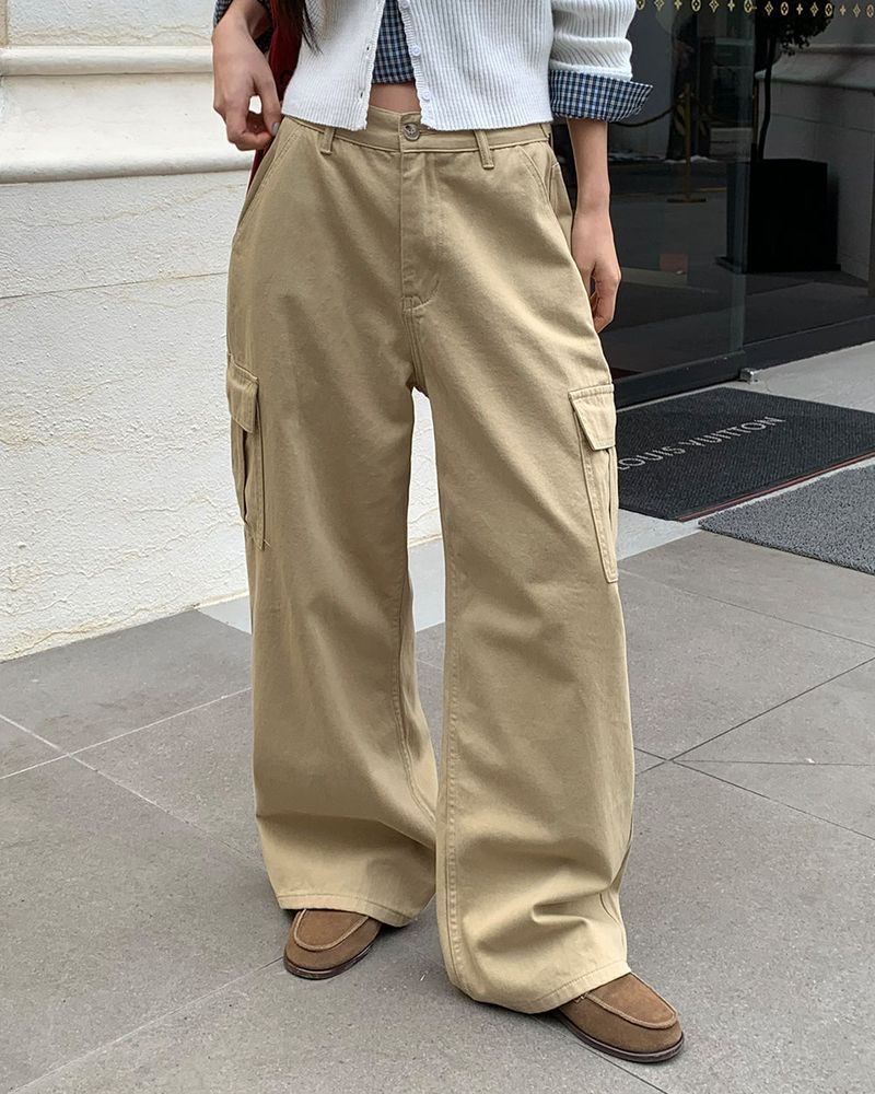 [ORIGINAL] Surf Cargo Buckle Cotton Pants