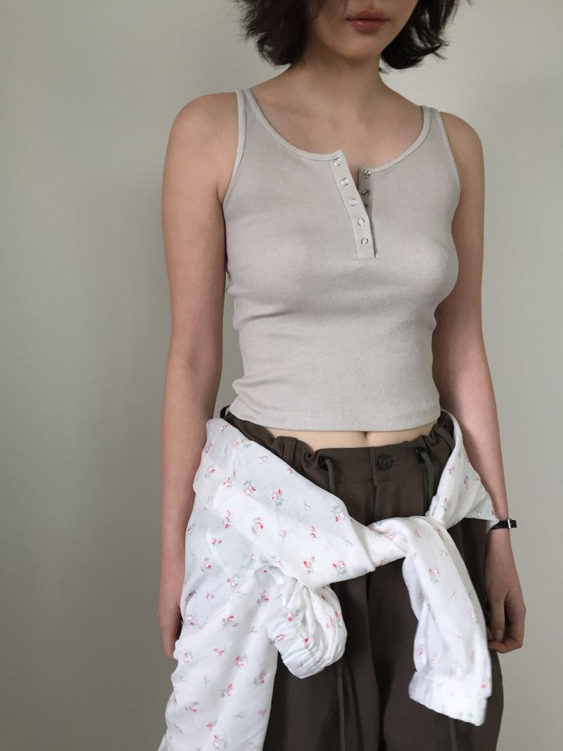 Pigment Rivet Camisole (3color)