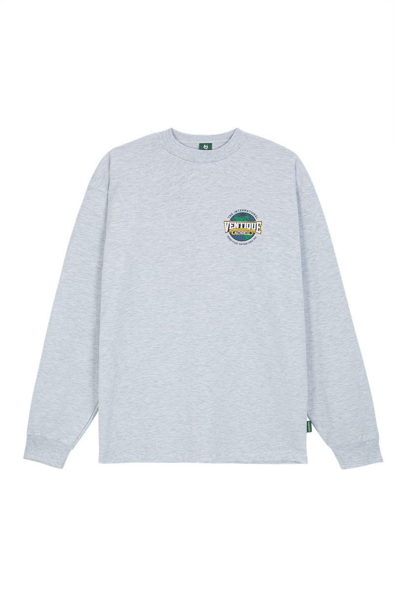 VENTIQUE Authentic long T 5color
