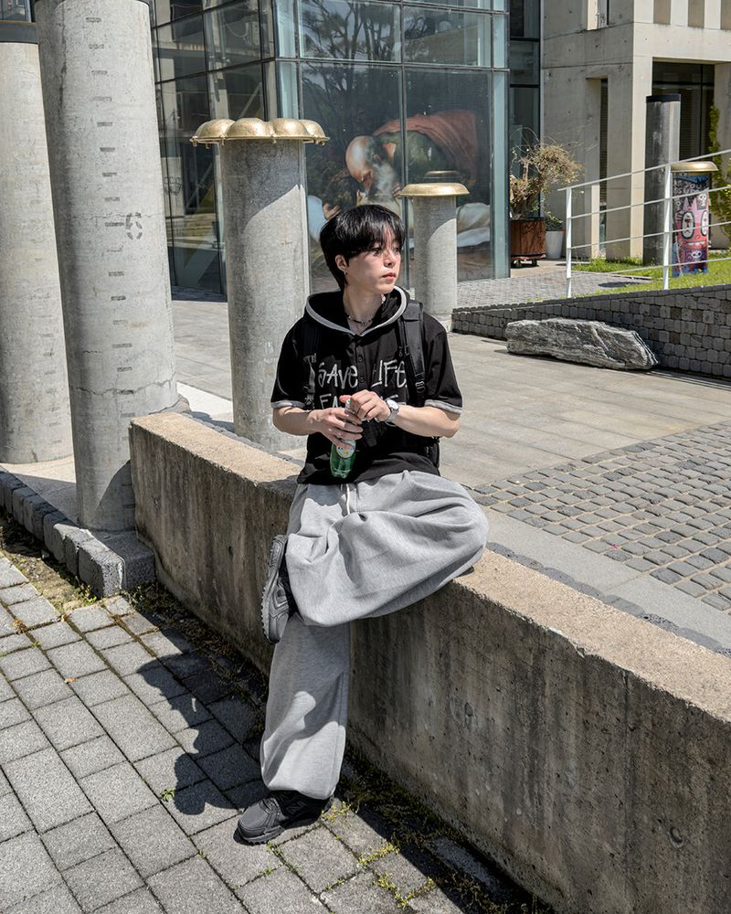 Roven Pintuck Curved Sweat Pants