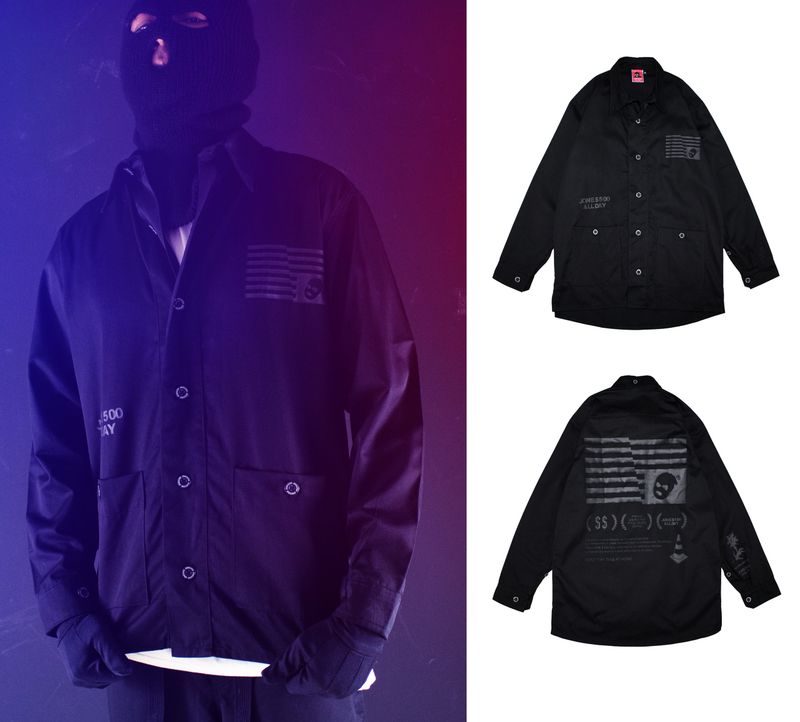 NATION FLAG Longsleeve-Shirt