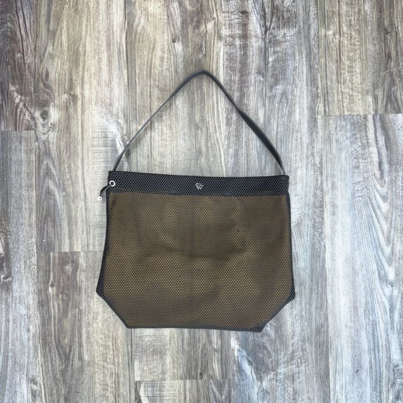 Mesh Drawstring Shoulder Bag