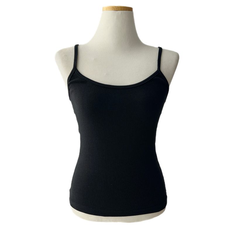 Jelly Layered Ribbed Sleeveless Top