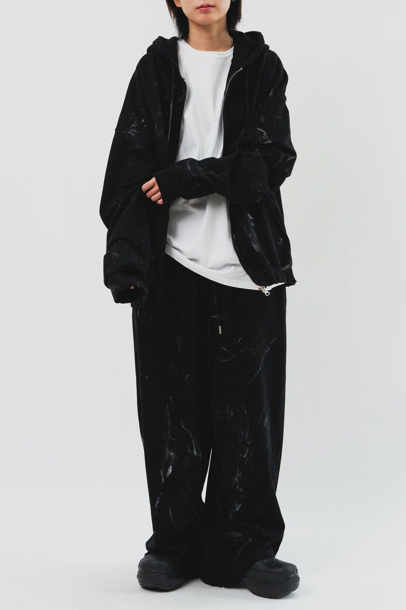 Dirty Scratch Banding Pants (3color)