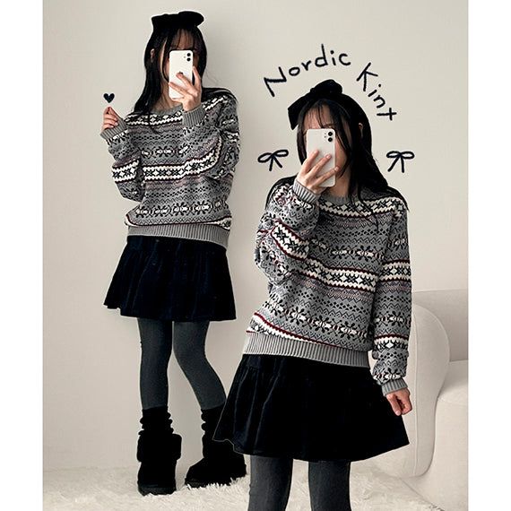 Clen Nordic knit