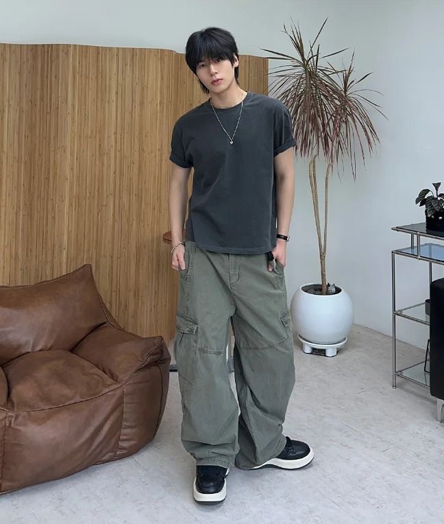 Luca Curved Cargo Pants