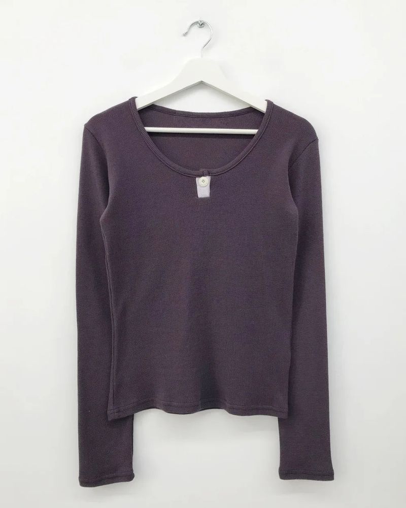 Chillin One-Button Long Sleeve (4color)
