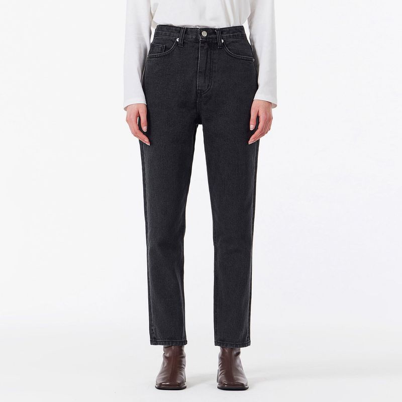 VARZAR(バザール)の「Womans Signature Stud Tapered Crop Fit Denim Pants Black(Pants)」