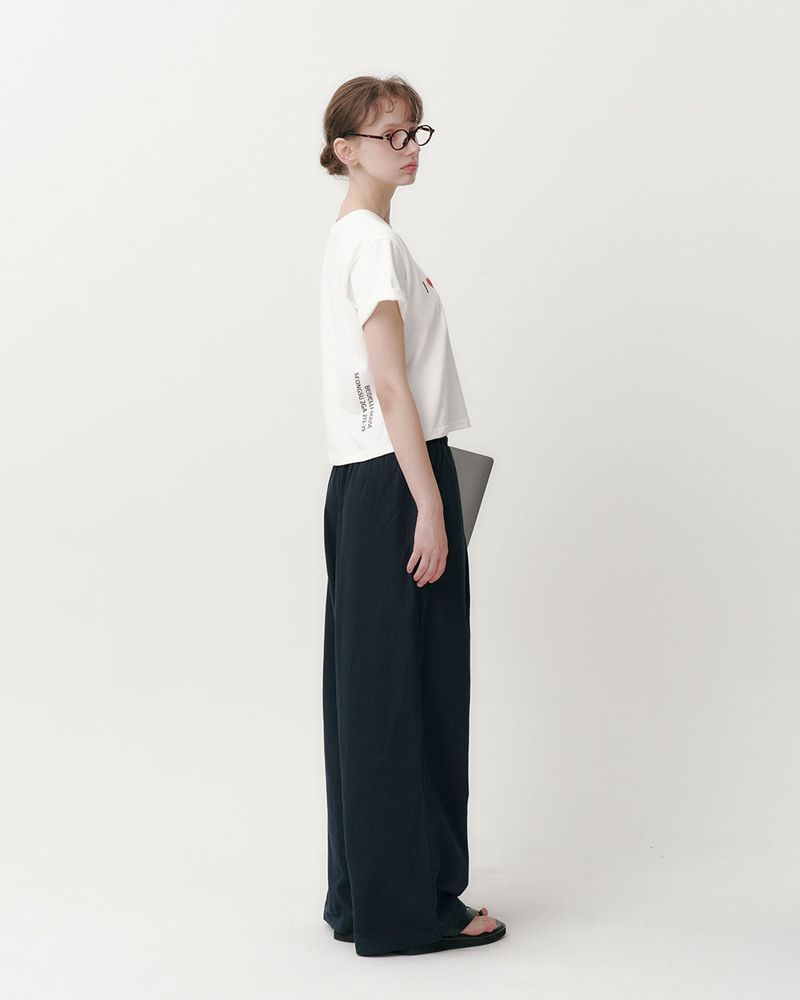 [MADE] WAVES, COTTON PINTACK PANTS