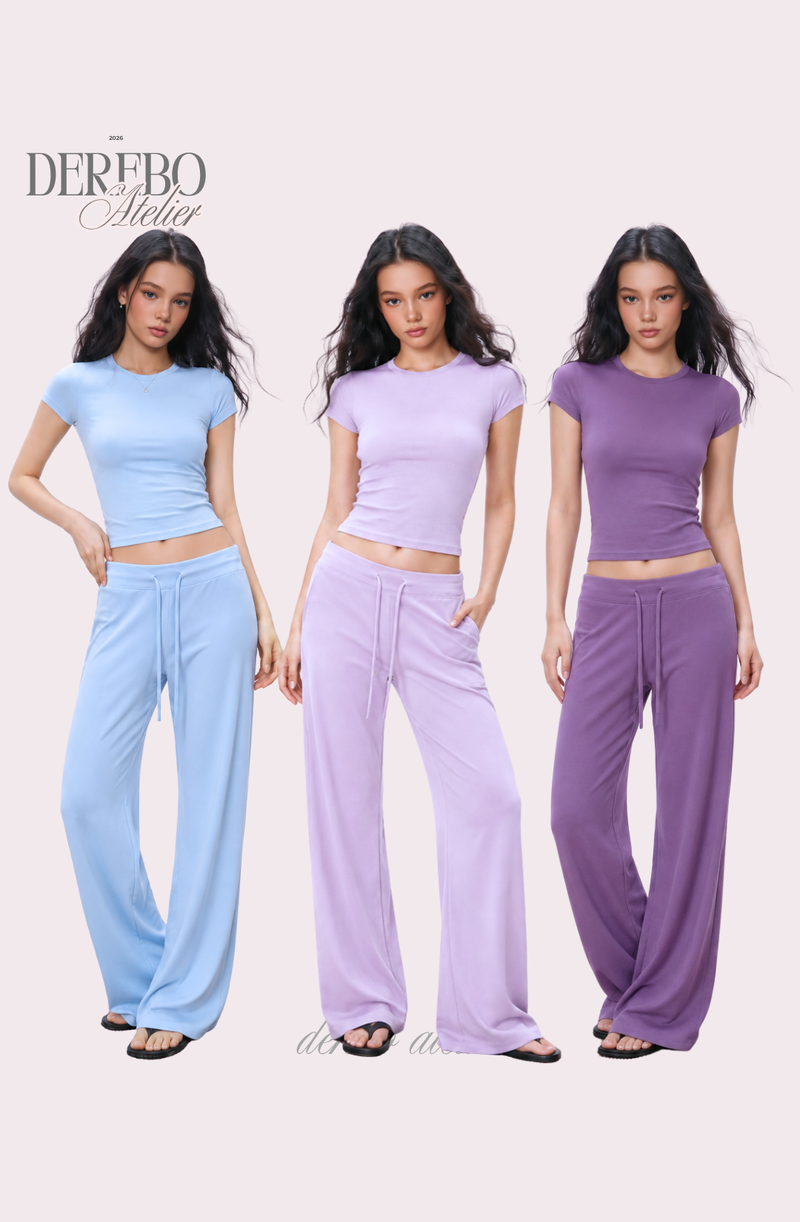 Sunday round training set (TOP+PANTS SET)