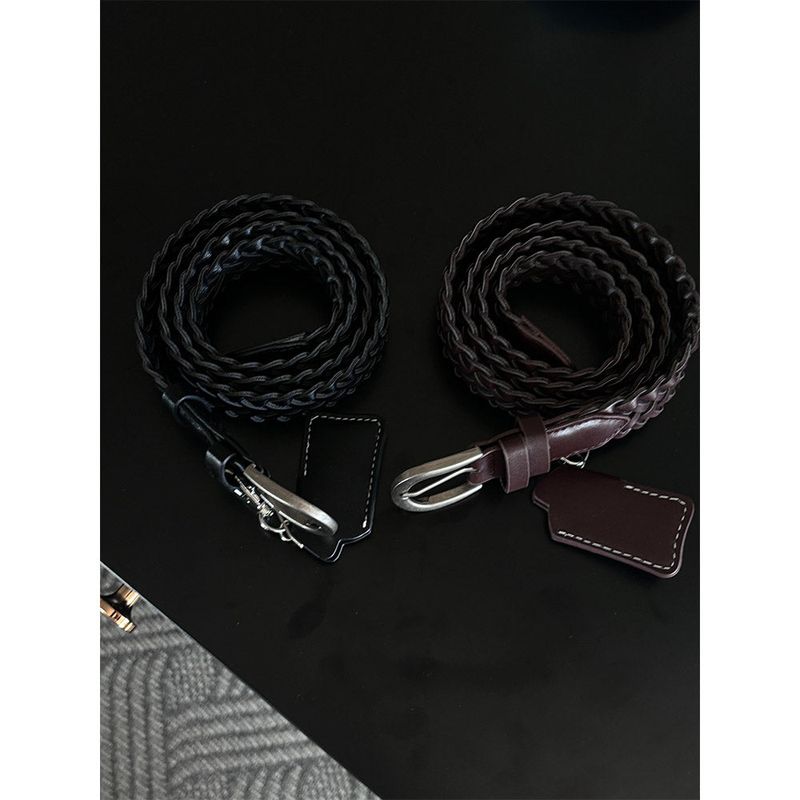 LAURANT（ロラン）の「[HANDMADE] Leather pouch long belt(2color)（Fashion Accessories）」