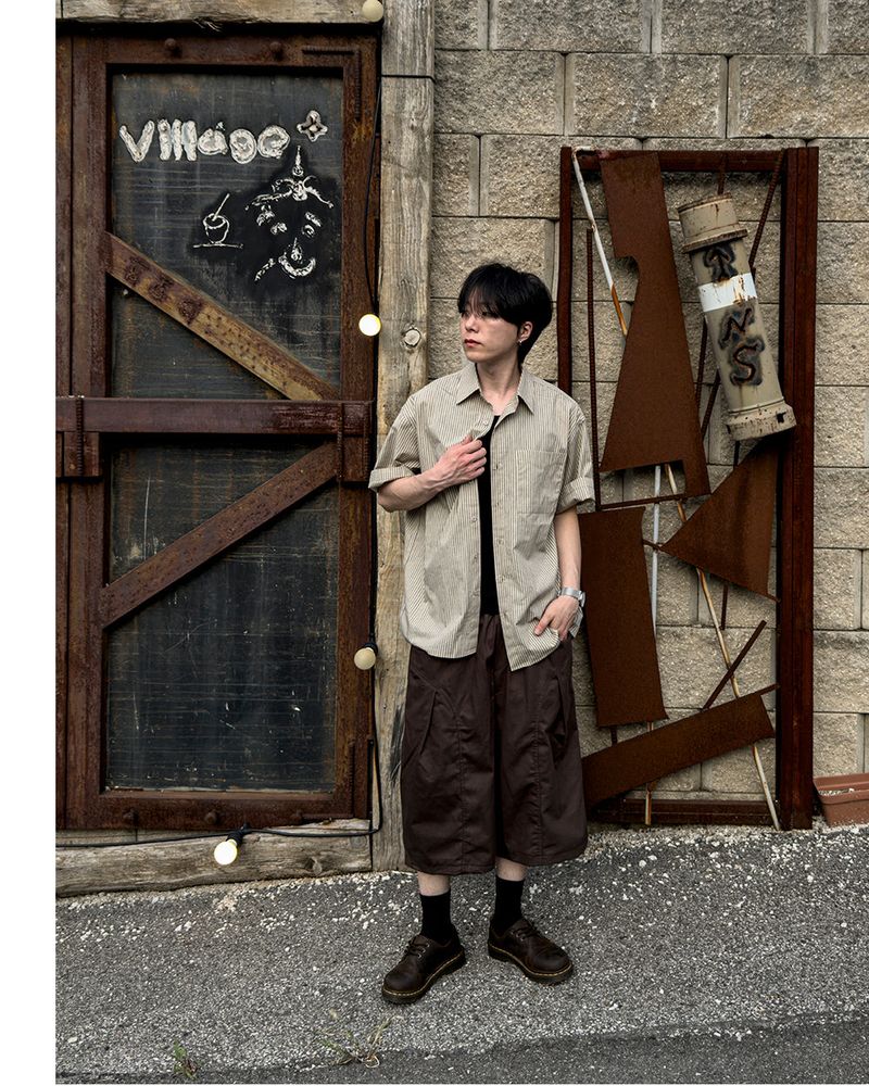 Bascro Cotton Bermuda Pants