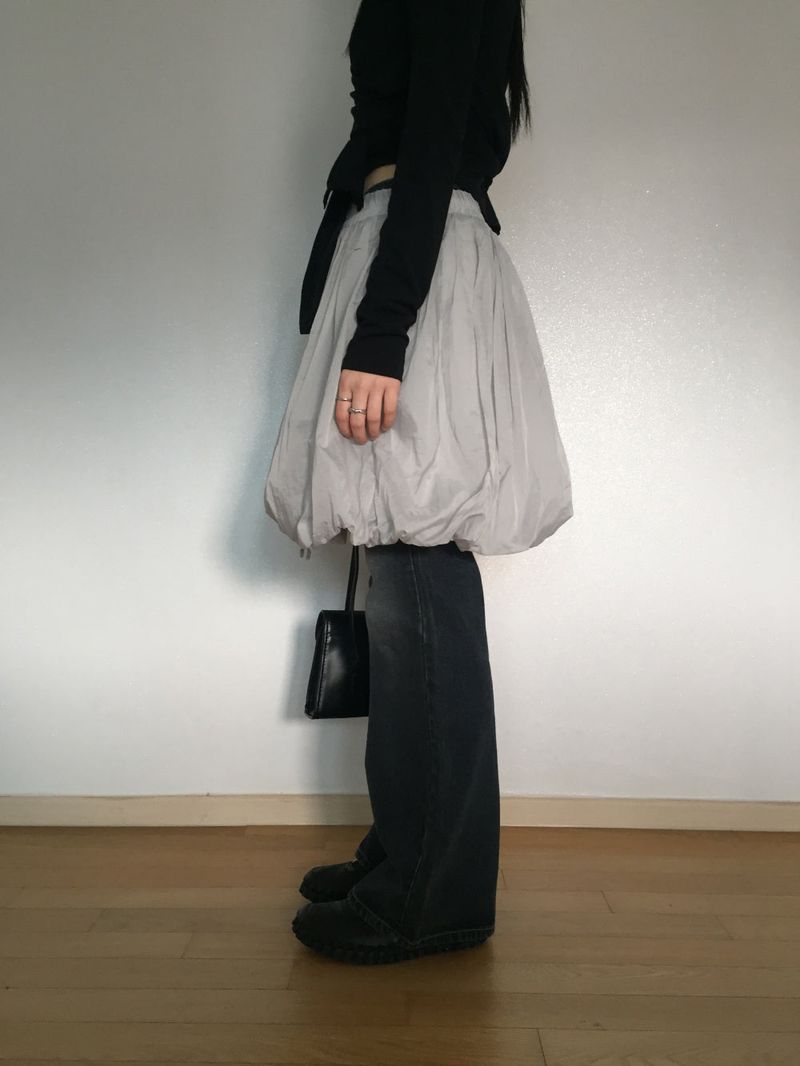 Grashy Bootcut Denim Pants