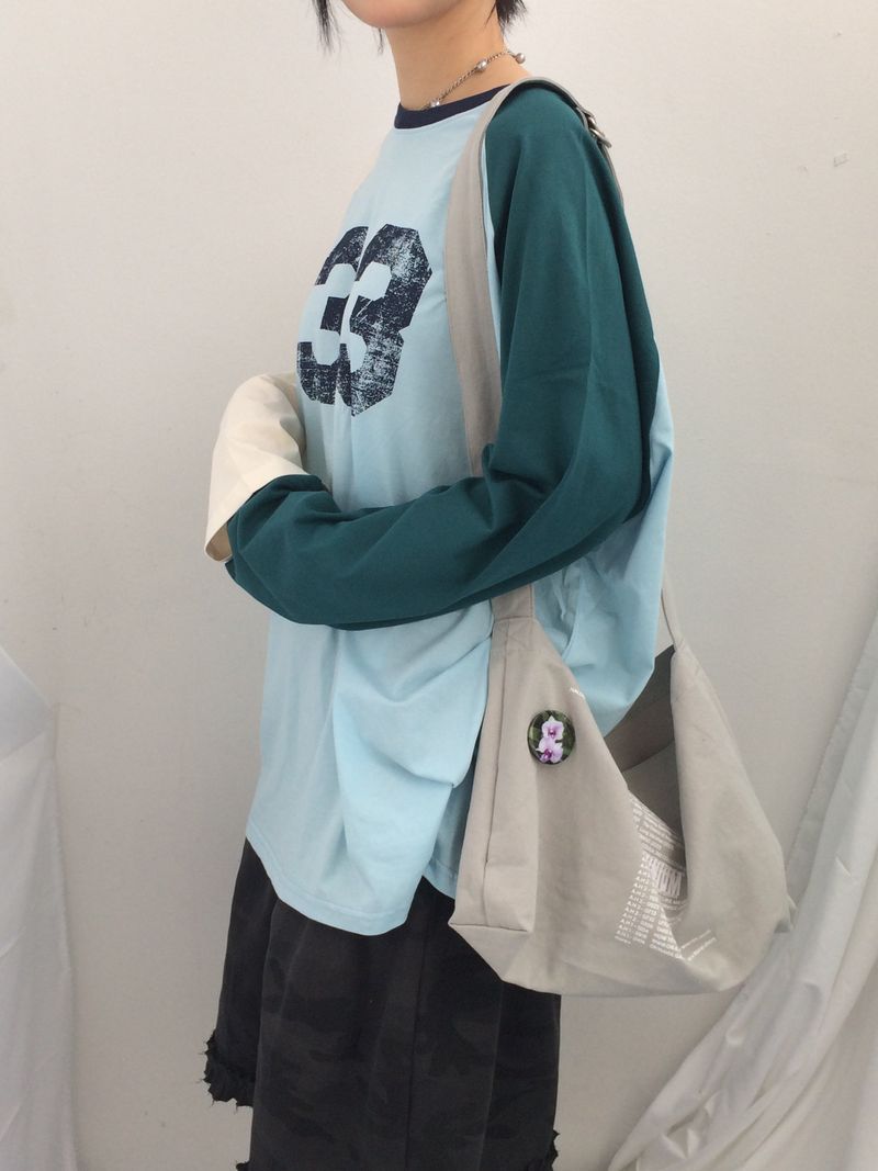 rough frill camotiered skirt
