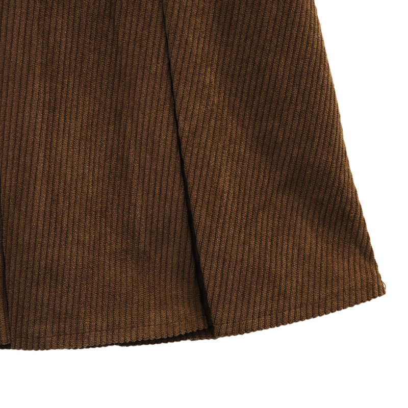 CUDDLE CORDUROY PLEATS SKIRT