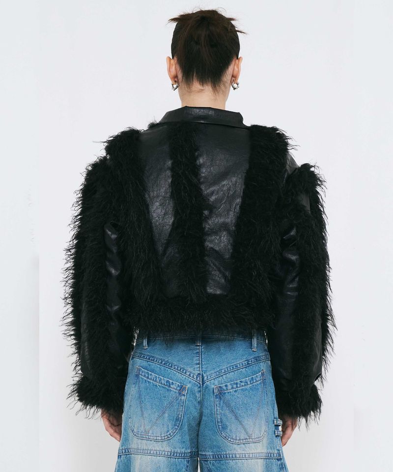FAKE FUR LINE JACKET