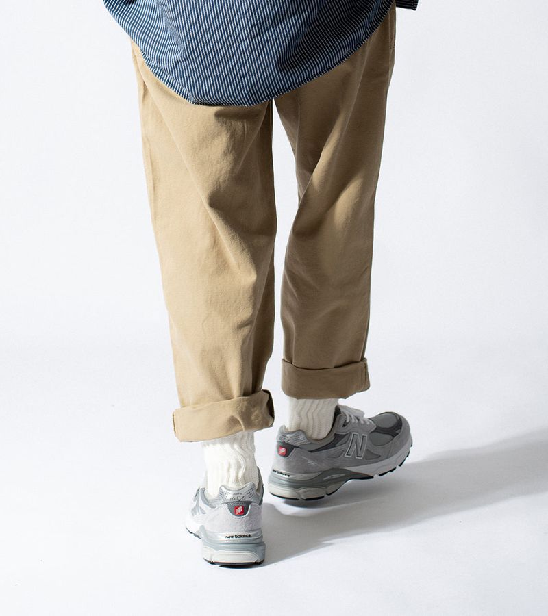 Essential O'Skool Mid-calf Casual Socks ( 3pair in)