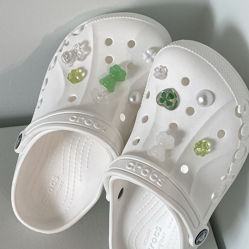 [made]clover&clear ver resin shoes charm set 