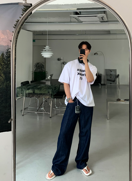 LOOKPLE（ルックプル）の「 Hamir 15 Thread Under High Density Overfit Short Sleeve（Tops）」